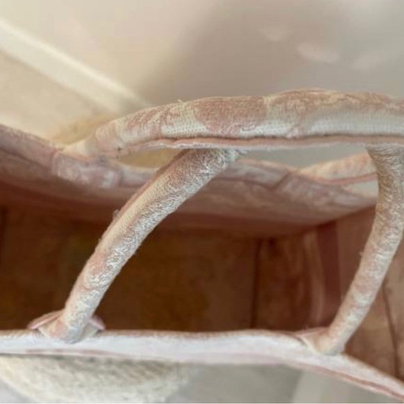 PINK CHRISTIAN DIOR BOOK TOTE MEDIUM - Picture 5 of 5